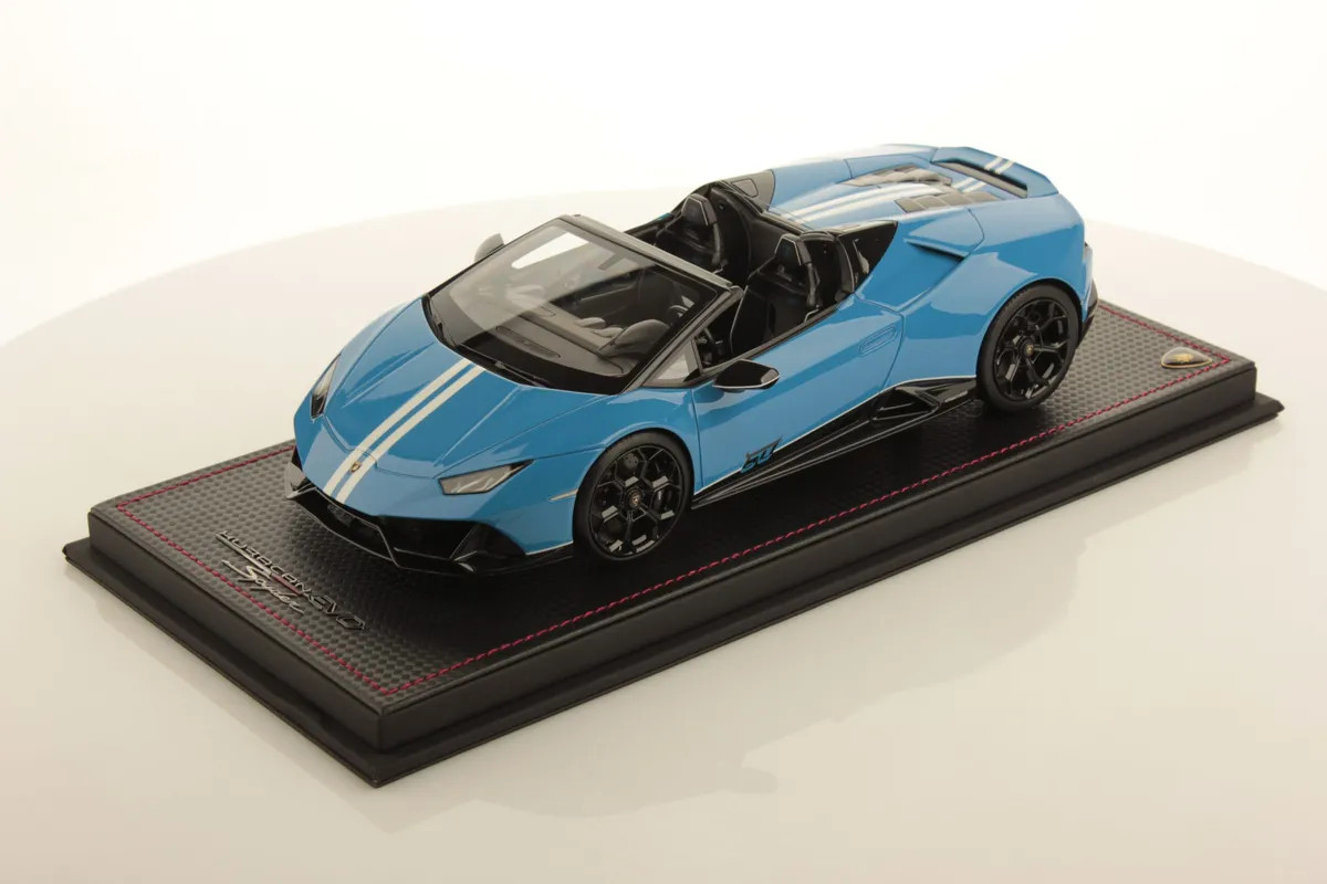 Lamborghini Huracán EVO Spyder 1:18 réplique parfaite sans poussière