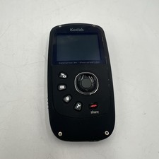 Kodak Play Sport Zx5 Waterproof Shockproof Camcorder Digital Camera Black Tested