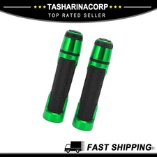 7/8" 22mm Motorcycle Hand Grips Cover Handlebar Grips Aluminum Alloy 1 Pair