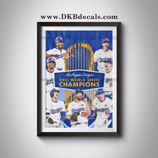 2025 World Series Champions L.A. Dodgers Poster - Various Sizes up to 13" x 19"