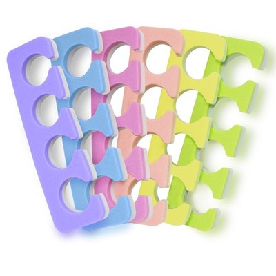 Toe Separators Set - 24 Pieces Premium Pedicure Tool Kit 24 Count (Pack of 1) 