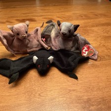 Ty Beanie Babies Bat Collection - Set Of 3