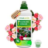 PurgrüN KameliendüNger, Npk 8+8+6, Guano, Aqua Plus, BlüTenbildung, 1L