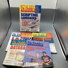  6 1999 Dr. Dobb  s Journal Magazine Lot- Vintage Computing