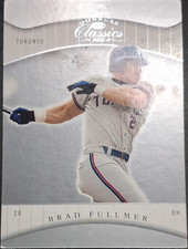 Donruss 2001 Classics #88 Brad Fullmer Toronto Blue Jays Baseball Card