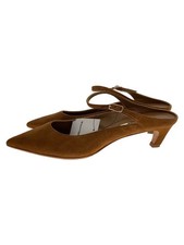 BRENTA Pumps 38 BRW Suede Back Strap Pumps