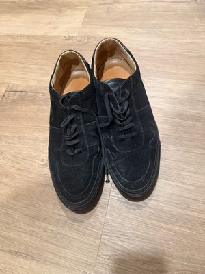 Men's COMMON PROJECTS '2226 Bball' Black Leather / Suede Sneakers US 10.5 EUR 45