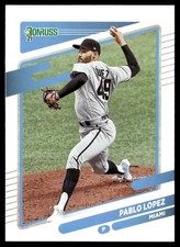 2021 Donruss Pablo Lopez Miami Marlins #144