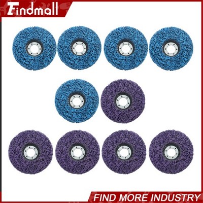 Findmall 10 Pack Strip Discs 4-1/2'' x 7/8'' Stripping Wheel Rust Remover Wheel