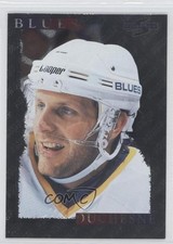 1995-96 Score Artist's Proof Black Ice Steve Duchesne #99 0q3
