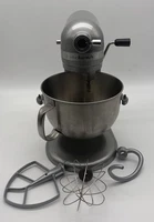 Kitchenaid KSM60SECXCU 6 Quart Bowl-Lift Stand Mixer - Contour Silver