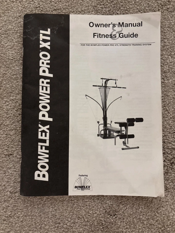 Bowflex Power Pro XTL Bedienungsanleitung Fitness Guide