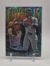 2025 TOPPS CHROME MOOKIE BETTS FORTUNE 15 #F15-5 LOS ANGELES DODGERS INSERT