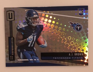 A.J. Brown 2019 Panini Unparalleled Rookies #245 Tennessee &hellip;
