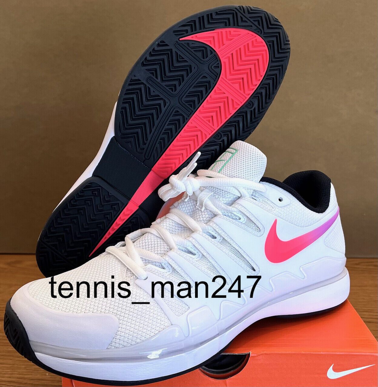 Nike Kei Nishikori US Open PE Zoom Vapor X Tour Tennis Shoes Uniqlo Federer   | eBay