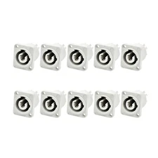 10 pcs NAC3MPB-1 PowerCon Receptacle Power Out  20A 250V Replacement for Neutrik