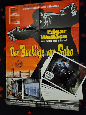 Der Bucklige von Soho - 24 AUSHANGFOTOS KINOPLAKAT A1 - Edgar Wallace Uta Levka