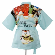 Happi Sushi Chef Coat Serving Short Kimono Sushi Shop Chef Jacket Hotel Uniform
