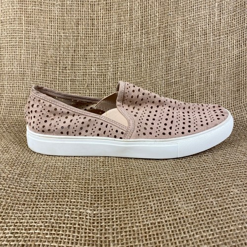 Steve Madden Slipper Schuhe Pfirsichstoff Wildleder Sommerschuhe Damen Gr.8,5 - Bild 4 von 9