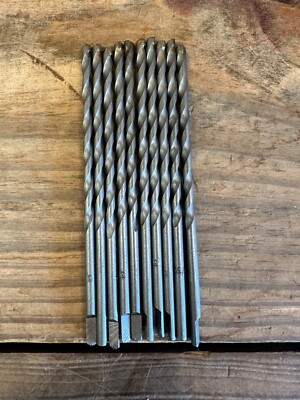 (10) Tapcon Masonry Drill Bit 5/32'' x 4.5'' Hammer Drill Concrete Carbide Bit New