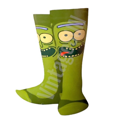 CALCETINES CREW SWAG RICK AND MORTY PEPKLE RICK JUICE PARA HOMBRE SOXERS EN LATA TALLA 9-12 - Imagen 2 de 4