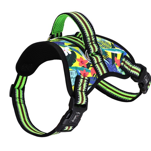 Chaleco ajustable sin tirar con arnés para perros mascotas con mango de control reflectante S-XL - Imagen 21 de 25