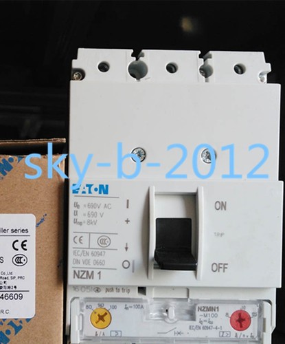 1 PIEZA NUEVO EN CAJA Disyuntores EATON MOELLER NZMN1-M100 - Imagen 3 de 4