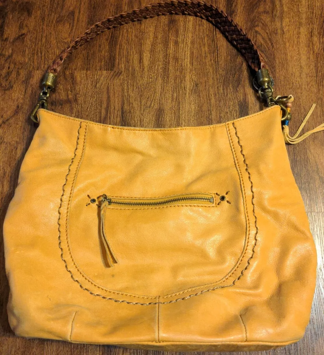 Tan Leather Hobo Bag - Slouchy Leather Purse For Women