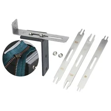 Sewing Zipper Puller No Lock Slider Spare Easy to Use Fittings Zipper Puller