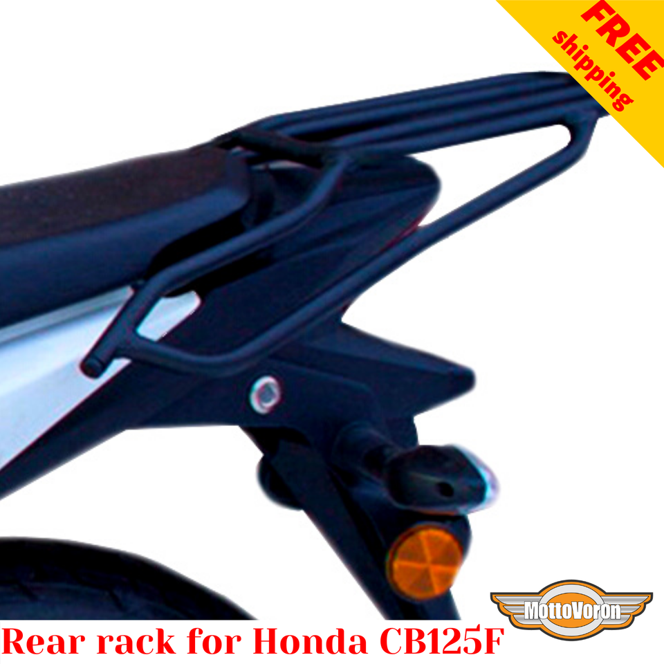 For Honda CB125F Rear rack CB 125 F Rear luggage Rack GLR1251WH, Free ...