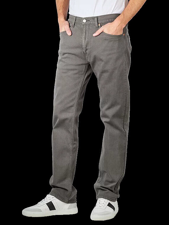 LEVIS 505 2290 GRAY W42 X L30 REGULAR STRAIGHT STRETCH JEANS LEVIS 505 2290 GRAY W42 X L30 REGULAR STRAIGHT STRETCH JEANS