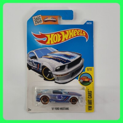 Hot Wheels - '07 Ford Mustang (Metalflake Silver) | eBay