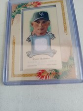 2006 CLINT BARMES ALLEN & GINTER'S THE WORLD CHAMPIONS RELIC JERSEY CARD .