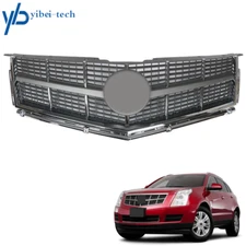 Fit For Cadillac SRX 2010 2011 2012 Front Bumper Upper Grille ABS Plastic Grill