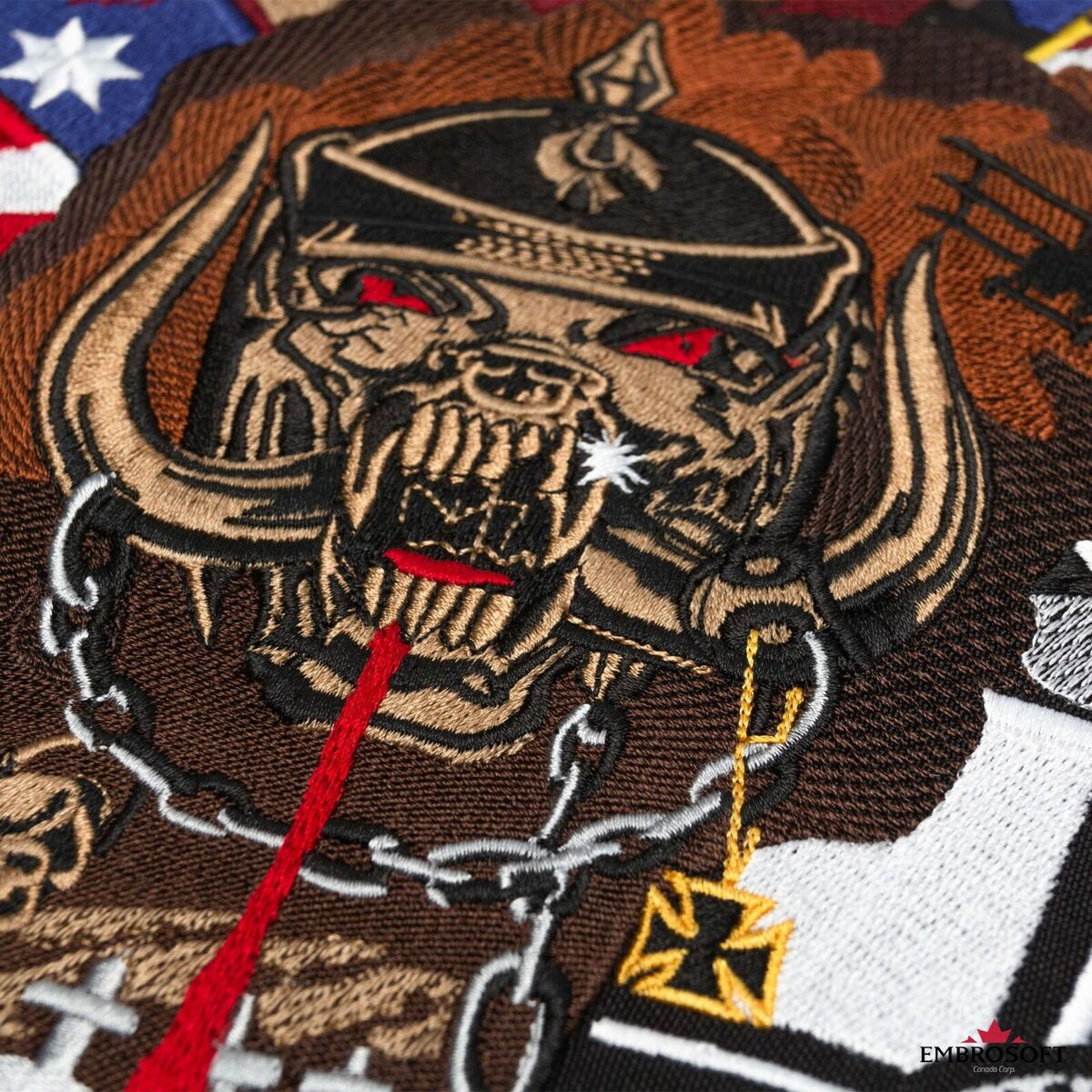 Motorhead Standard Patch: Iron Fist/Skull – RockMerch