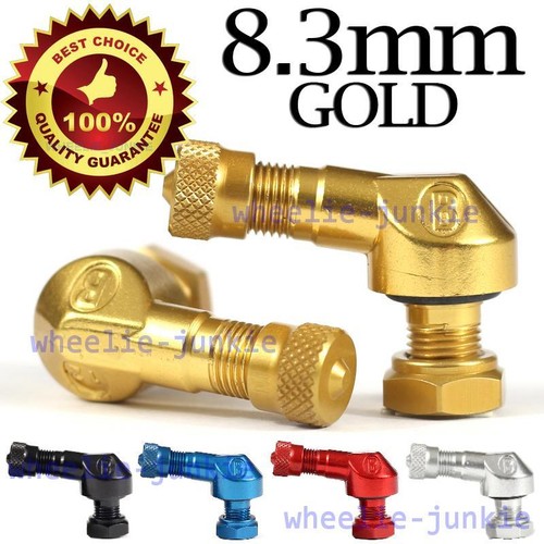 GOLD Angled Tire Valve Stems Ducati HyperMotard Monster 1098 999 848