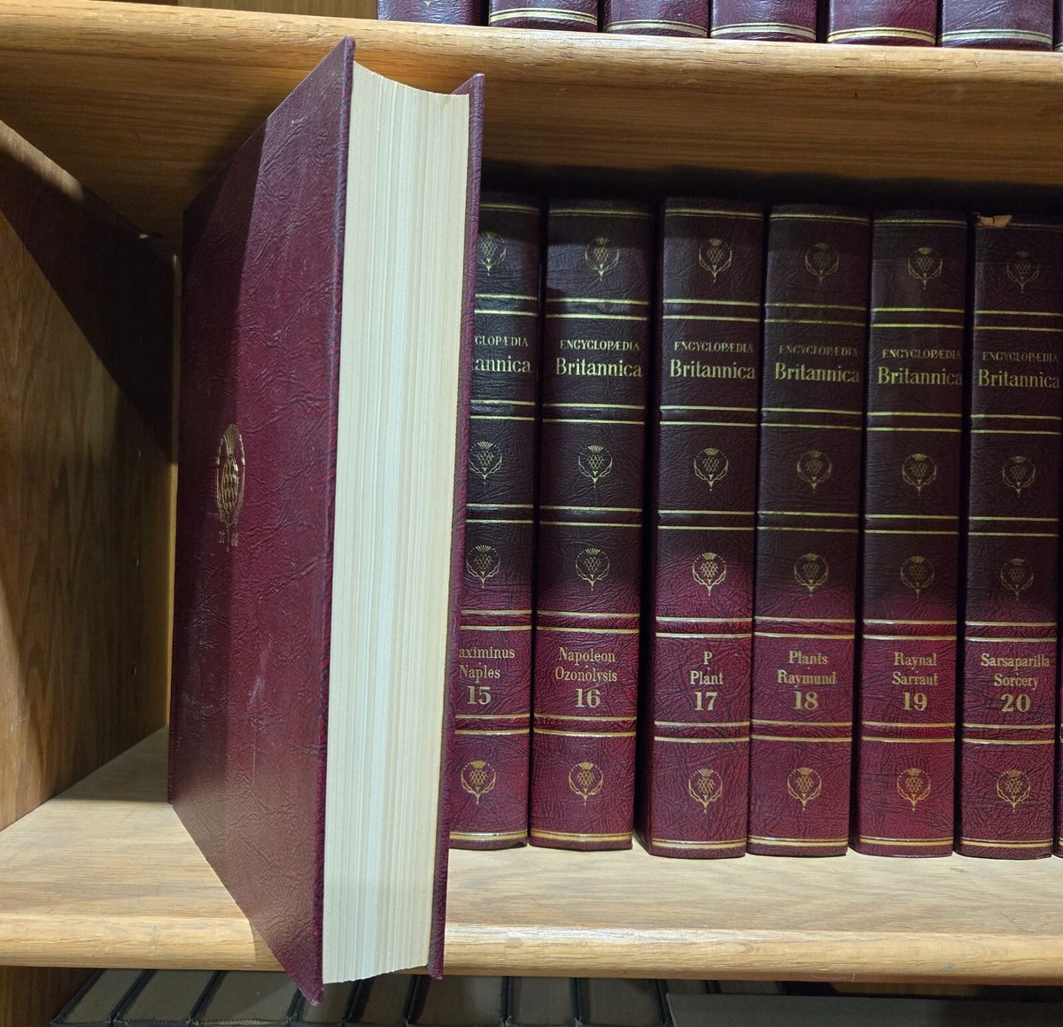 COMPLETE 1967 Encyclopedia Britannica Full Set 1 - 24 + The Index