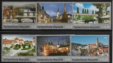 UN Scott #Vienna 594A-F, Singles 2016 Complete Set FVF MNH