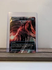 Mana Drain Foil Custom sticker on bulk MTG Commander