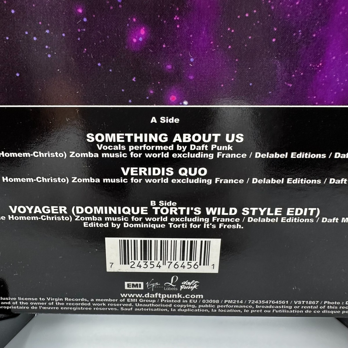 (77)DAFT PUNK / SOMETHING ABOUT US レコード Daft Punk / Something About Us Love Theme From Interstella