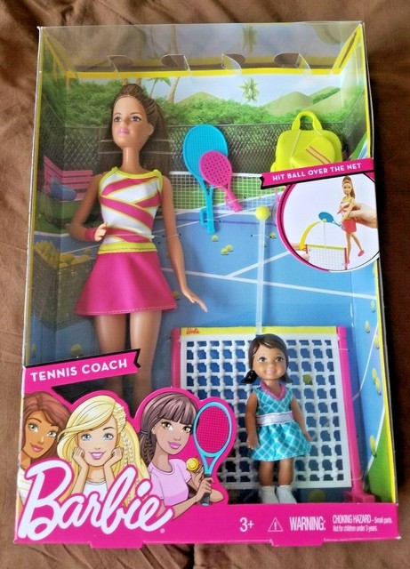 tennis coach barbie