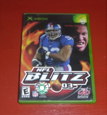 NFL Blitz 20-03 (Microsoft Xbox, 2002)-Complete