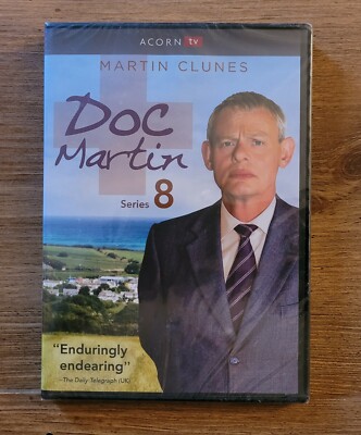 Doc Martin Series 8 (DVD, 2016) TV Show Martin Clunes Brand New Sealed Acorn TV