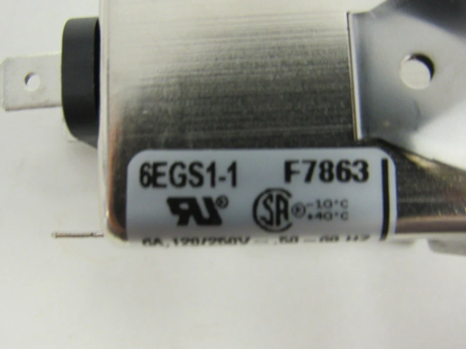 Corcom 6EGS1-1 250V EMI Filter AC Power Entry Module 18-4 - Image 4 of 4