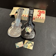 Elvis Presley 30th Anniversary Commemorative Faux Leather Wrist Watch 2007