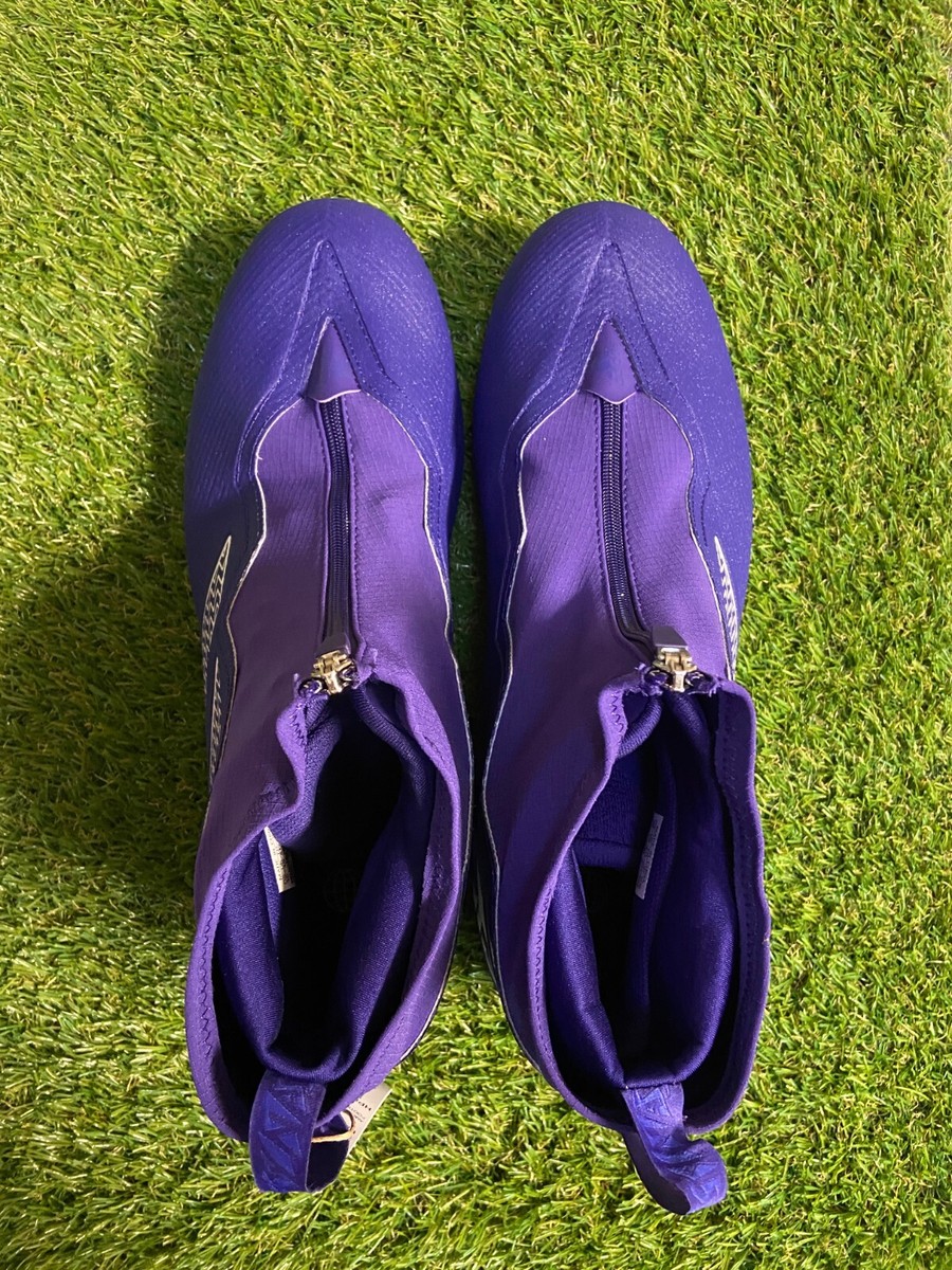 adidas Nasty Fly 2E Team Purple White Lineman PE Football Cleats HP8795 Mens 16 adidas Nasty Fly 2E Team Purple White Lineman PE Football  main image 3