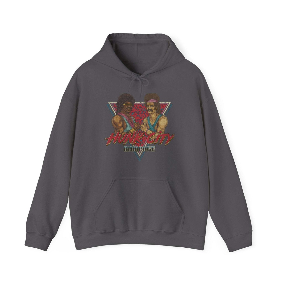 Hunk City Rampage 1989 Vintage Men's Hoodie | eBay