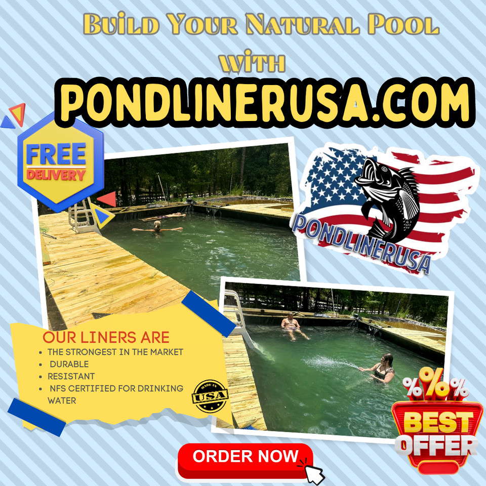 Revestimiento de estanque 8x30, duradero, resistente, venta de verano, lo mejor de 2023, ¡envío gratuito!