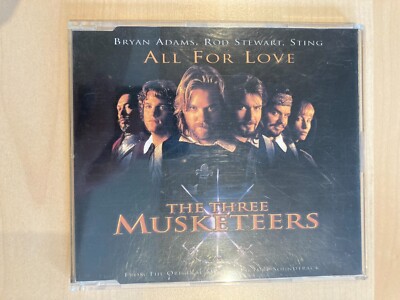 Bryan Adams + Rod Stewart + Sting - All For Love (Maxi-CD 1994) Three Musketeers