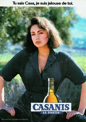 Advertising 089 1987 pastis Casanis jealous of you